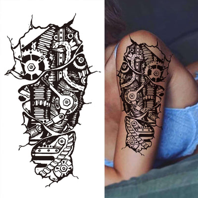 Steampunk Gears Tattoo