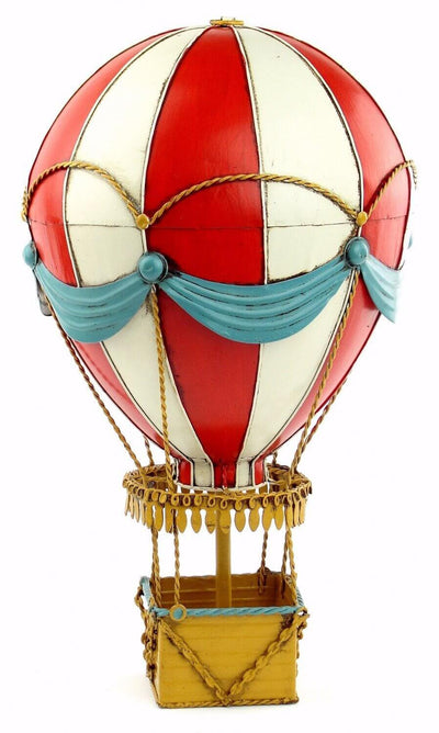 Steampunk Airship Miniature Hot air Balloon - Rouge - 