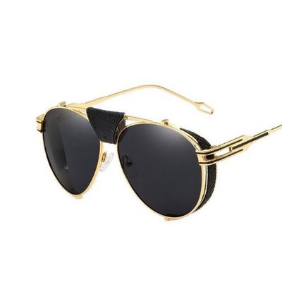 Steampunk Golden Sunglasses - Steampunk Sunglasses