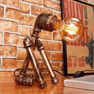 Steampunk Lamp Vintage Standing - Normal - Lamps