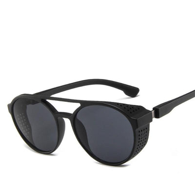 Steampunk Polarized Sunglasses - Black - Steampunk 
