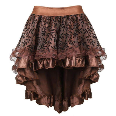 Gold Victorian Steampunk Skirt