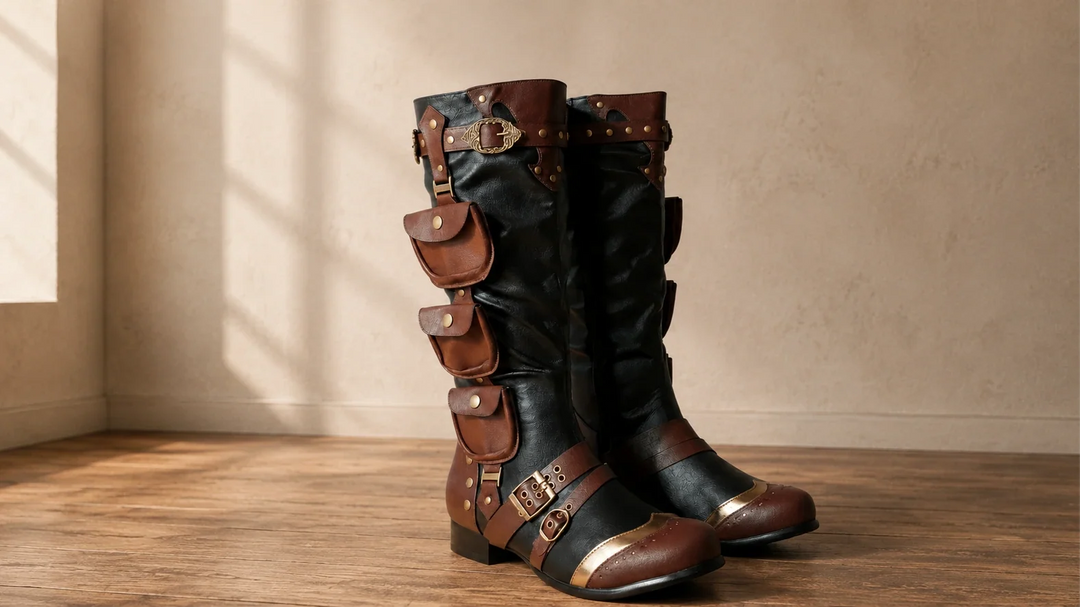 Men's Steampunk Boots