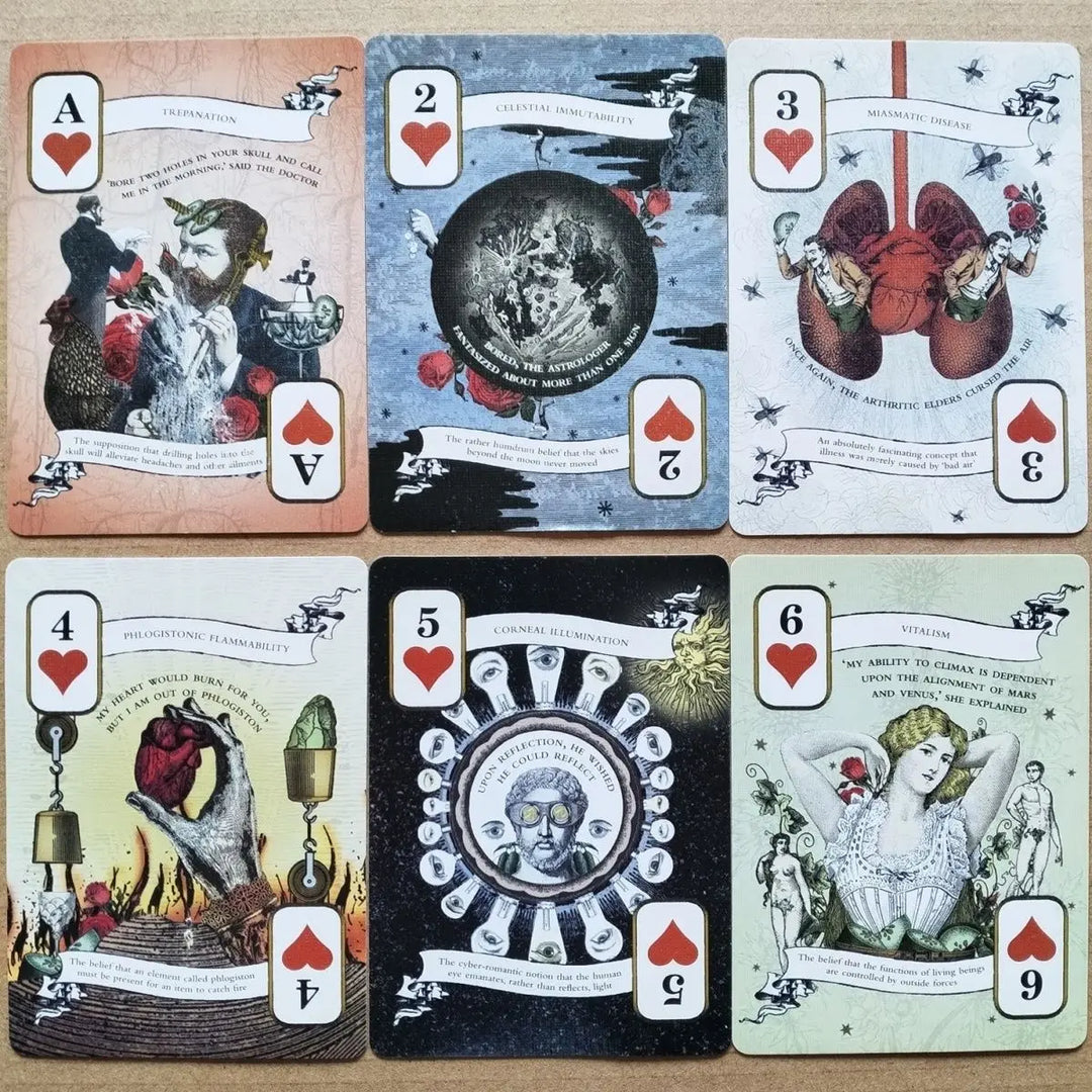 54-Cards Vintage Steampunk Style