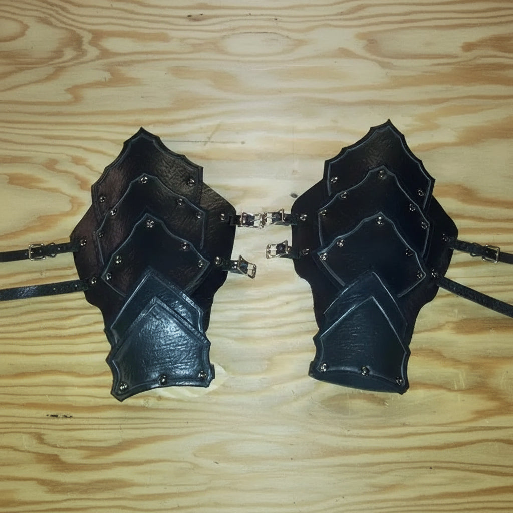 Adjustable Steampunk Arm Armor Design