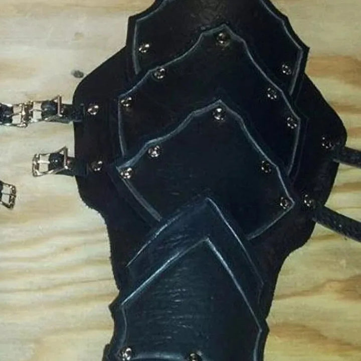 Adjustable Steampunk Arm Armor Design black