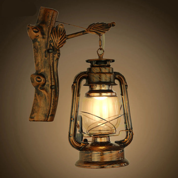 Antique Steampunk Hanging Lantern