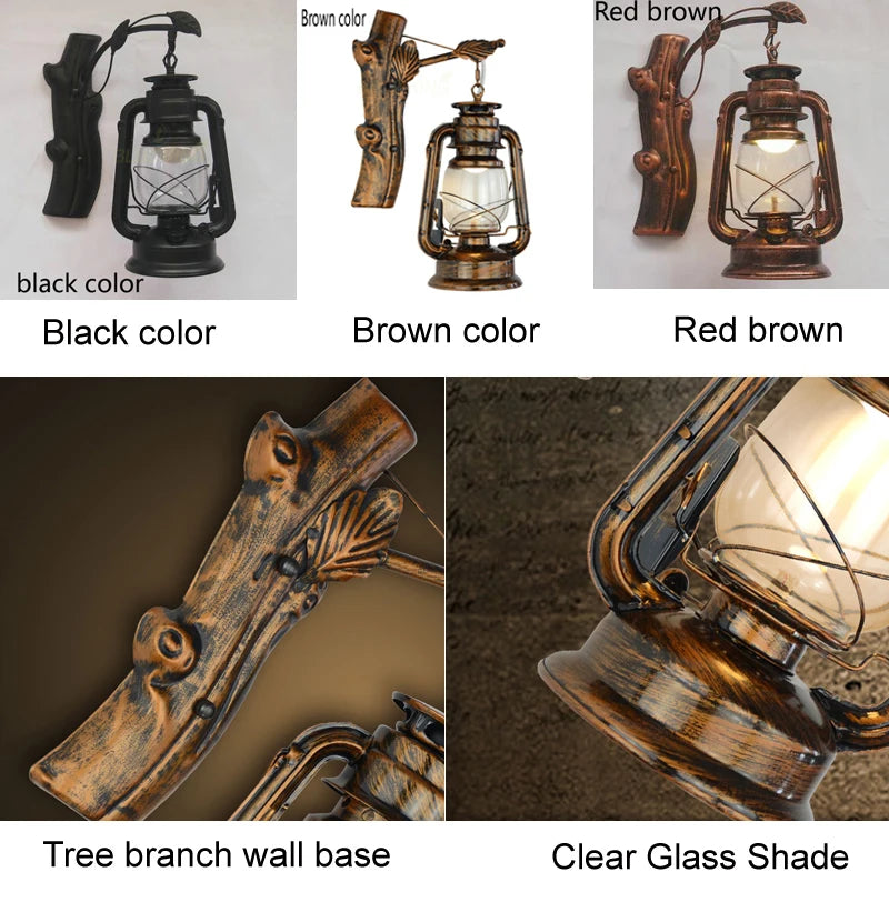 Antique Steampunk Hanging Lantern fashionable