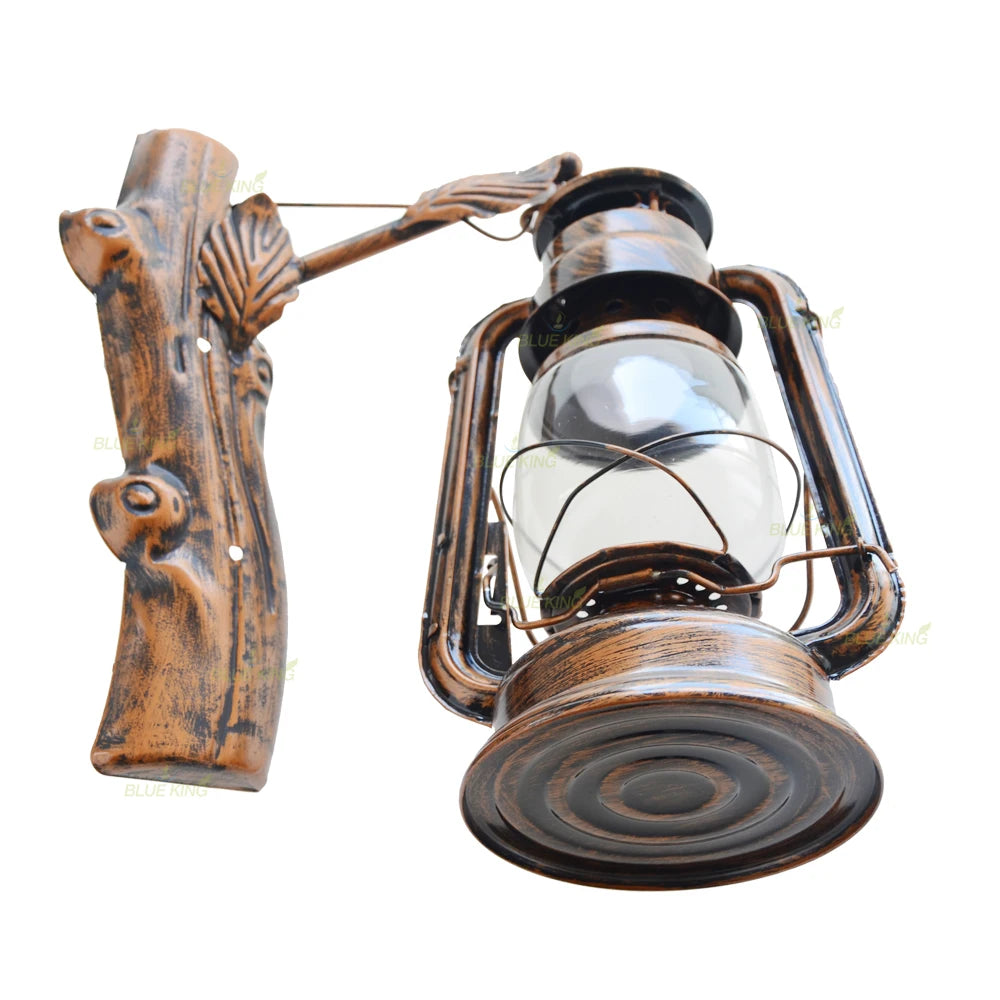 Antique Steampunk Hanging Lantern vintage