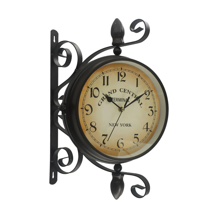 Antique Steampunk Iron Wall Clock chic