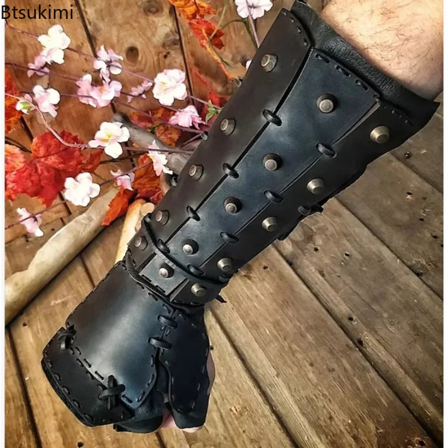 Arm Guard Armor Steampunk black