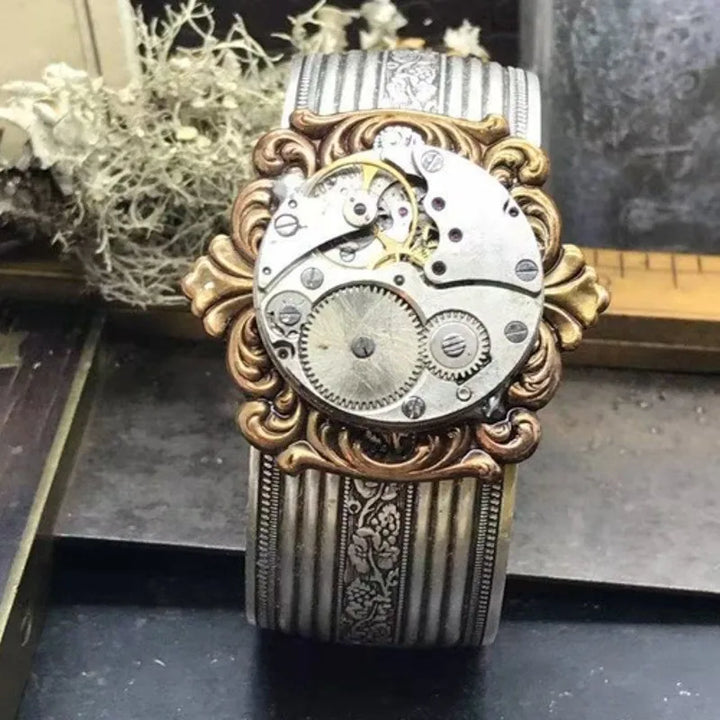 Artistic Vintage Steampunk Ring elegant