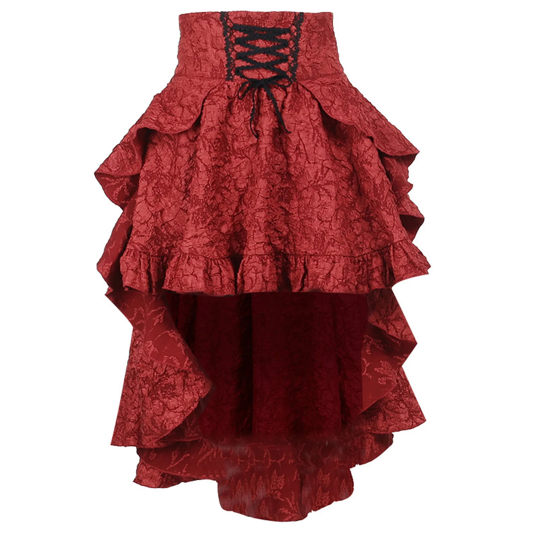Asymmetrical Gothic Steampunk Skirt unique
