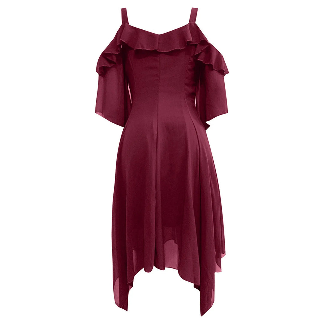 Asymmetrical Steampunk Elf Dress tendance