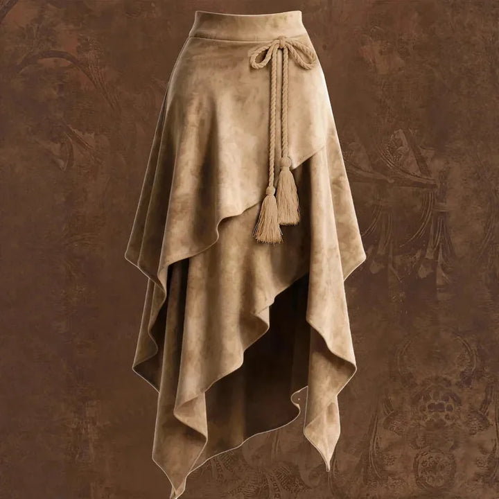 Asymmetrical Vintage Steampunk Skirt gothic
