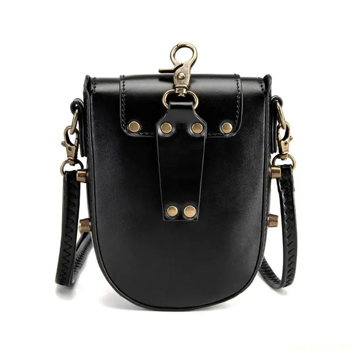 Black Riveted Steampunk Shoulder elegant