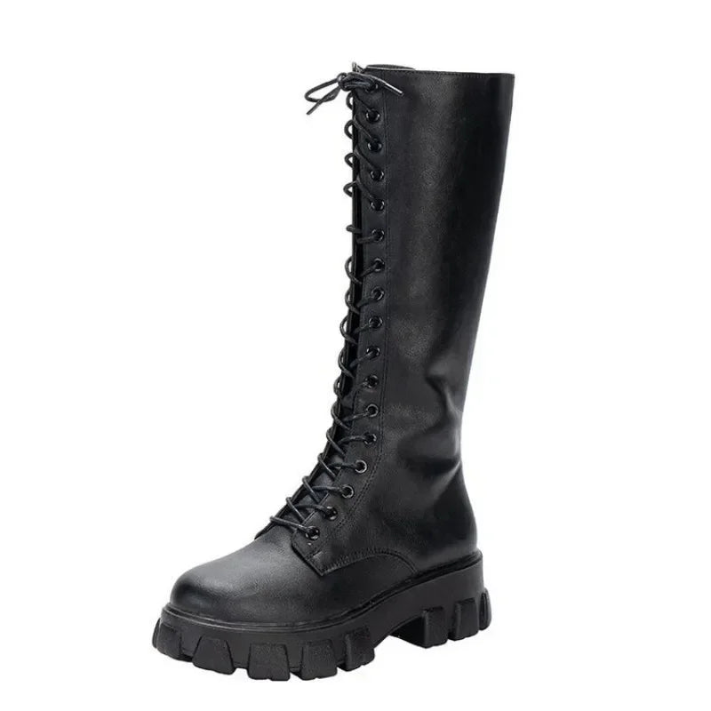 Black Steampunk Boots