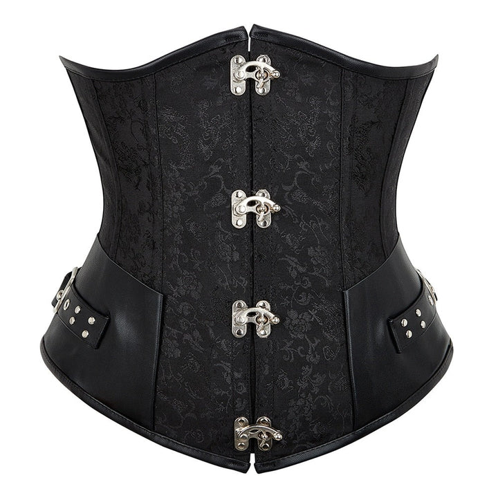 Black Steampunk Corset