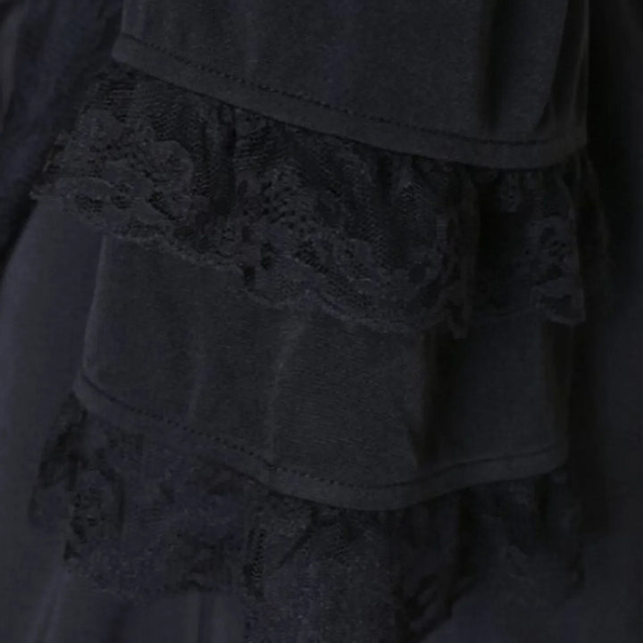 Black Steampunk Lace Dress Awesome