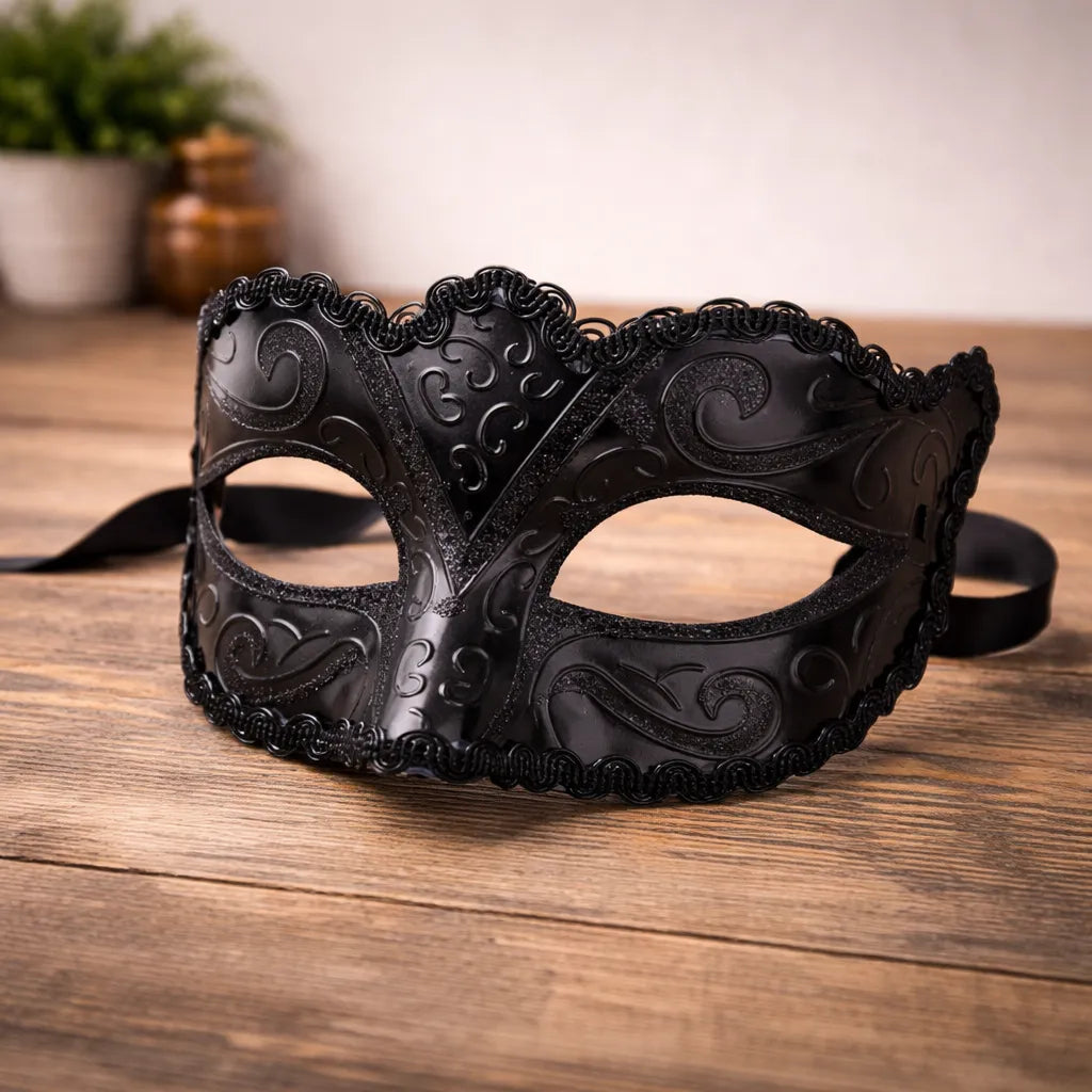 Black Steampunk Mask