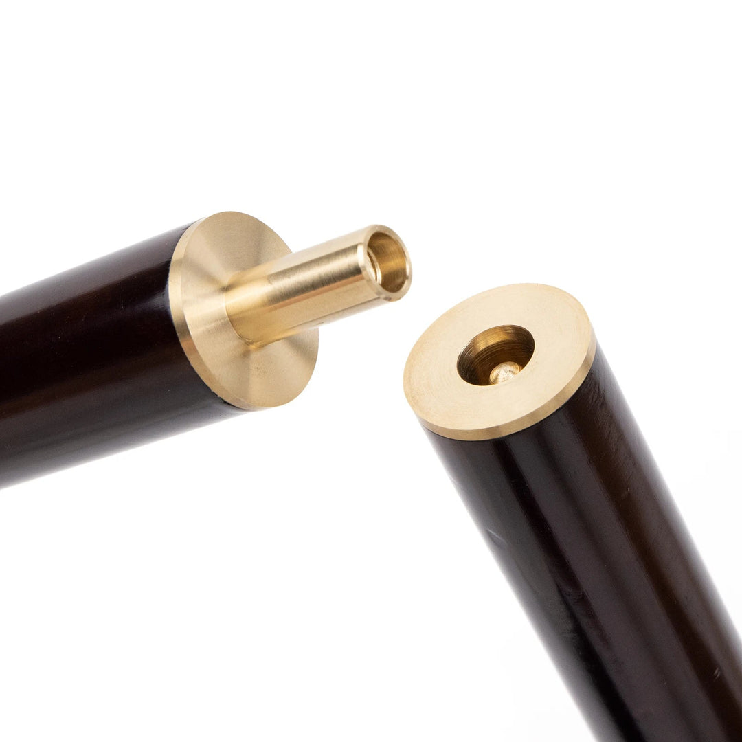 Black Wood Steampunk Cane With Skull detachable