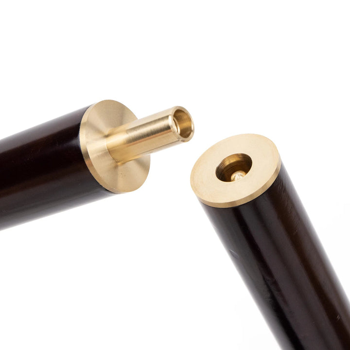 Black Wood Steampunk Cane With Skull detachable