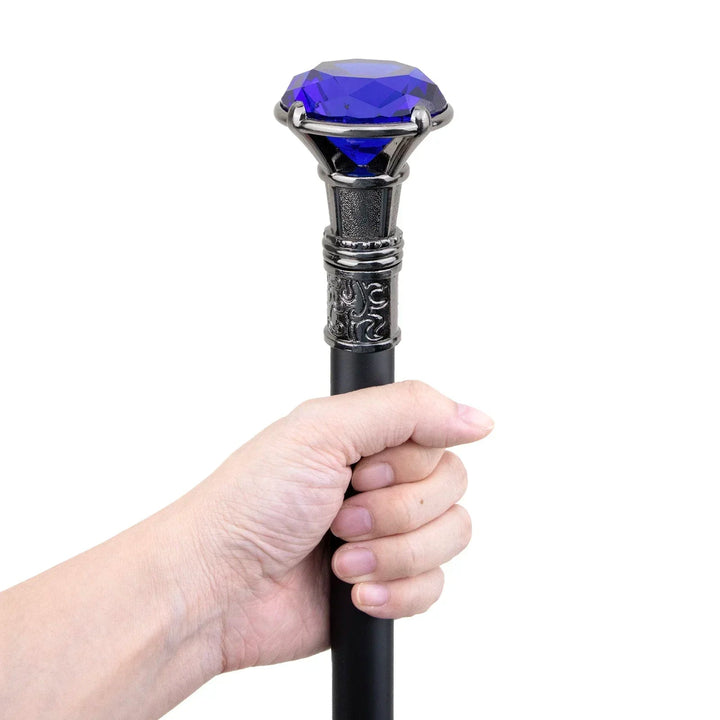 Blue Diamond Steampunk Cane fashion
