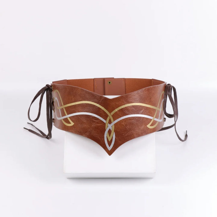 Brown Medieval Steampunk Belt Decor
