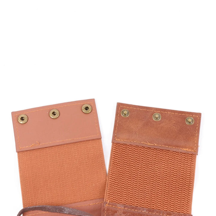 Brown Medieval Steampunk Belt Rivets