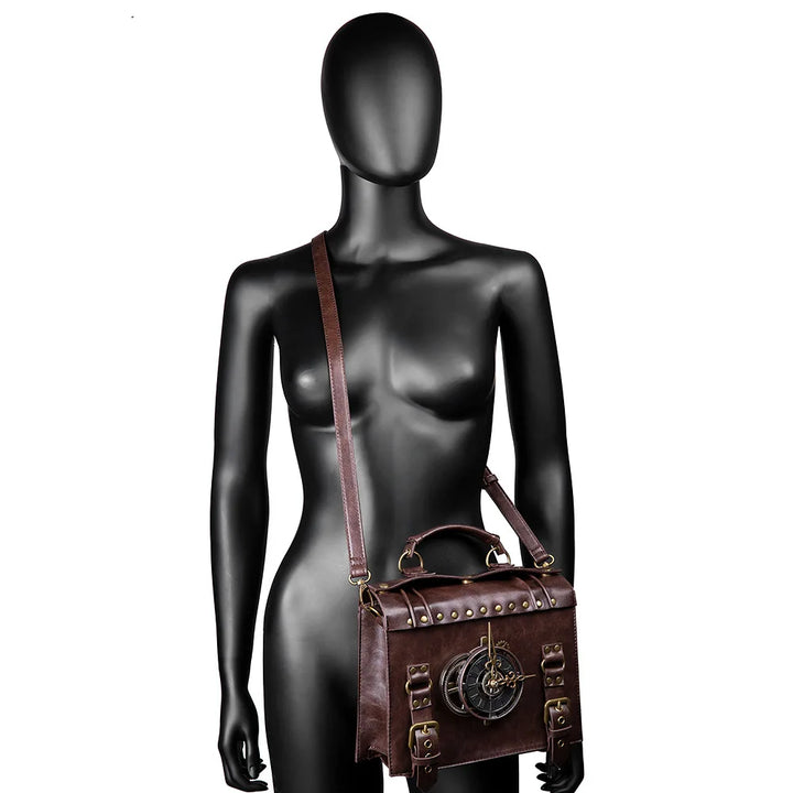 Brown Retro Medieval Steampunk Bag perfect