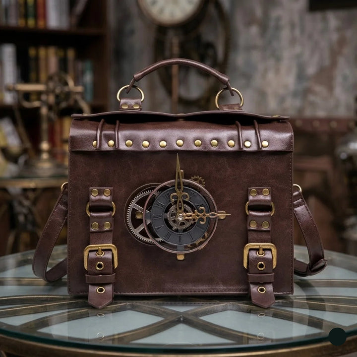 Brown Retro Medieval Steampunk Bag retro