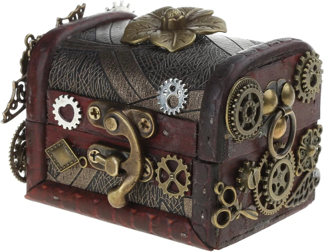 Brown Steampunk Trunk Bag durable