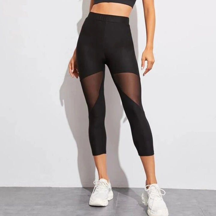 Casual Black Steampunk Leggings