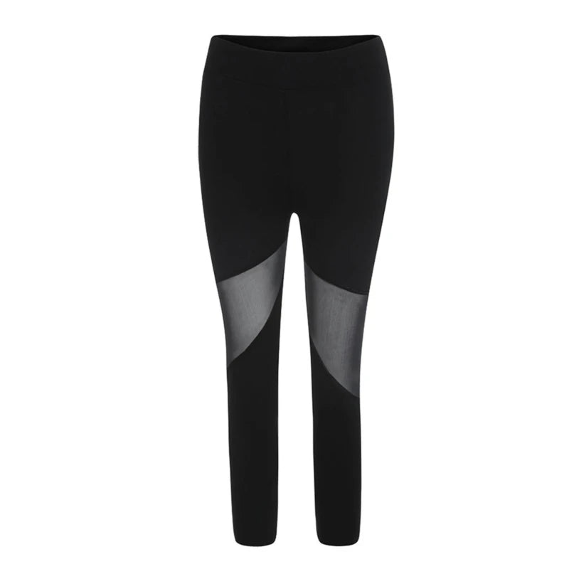 Casual Black Steampunk Leggings elegant