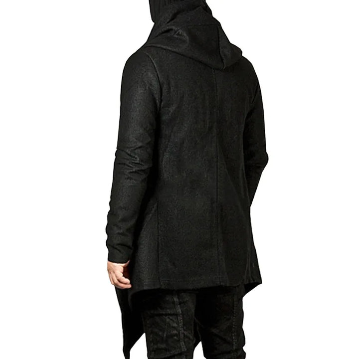 Casual Gothic Steampunk Hooded Coat chic