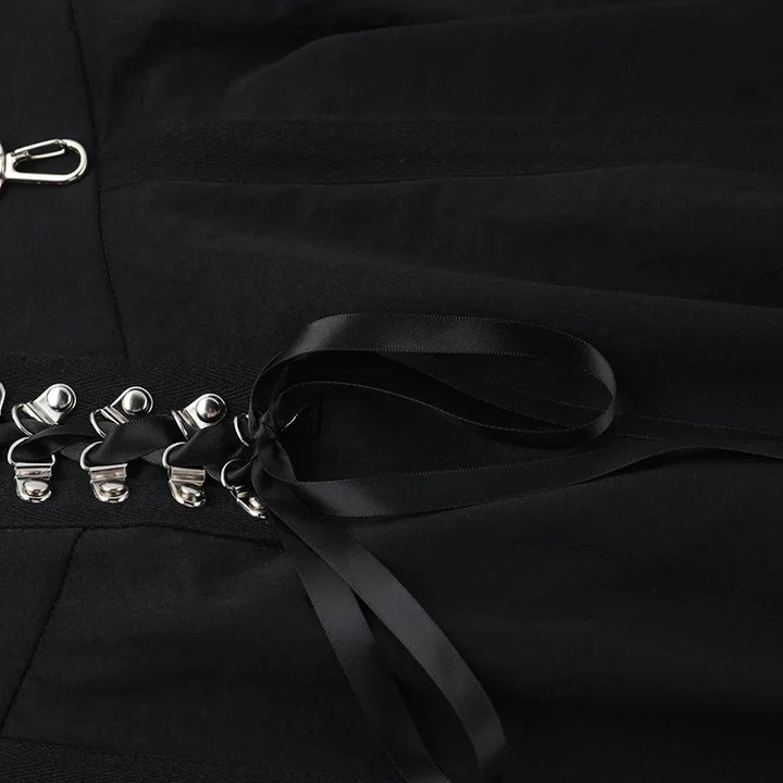 Casual Gothic Steampunk Skirt dramatic