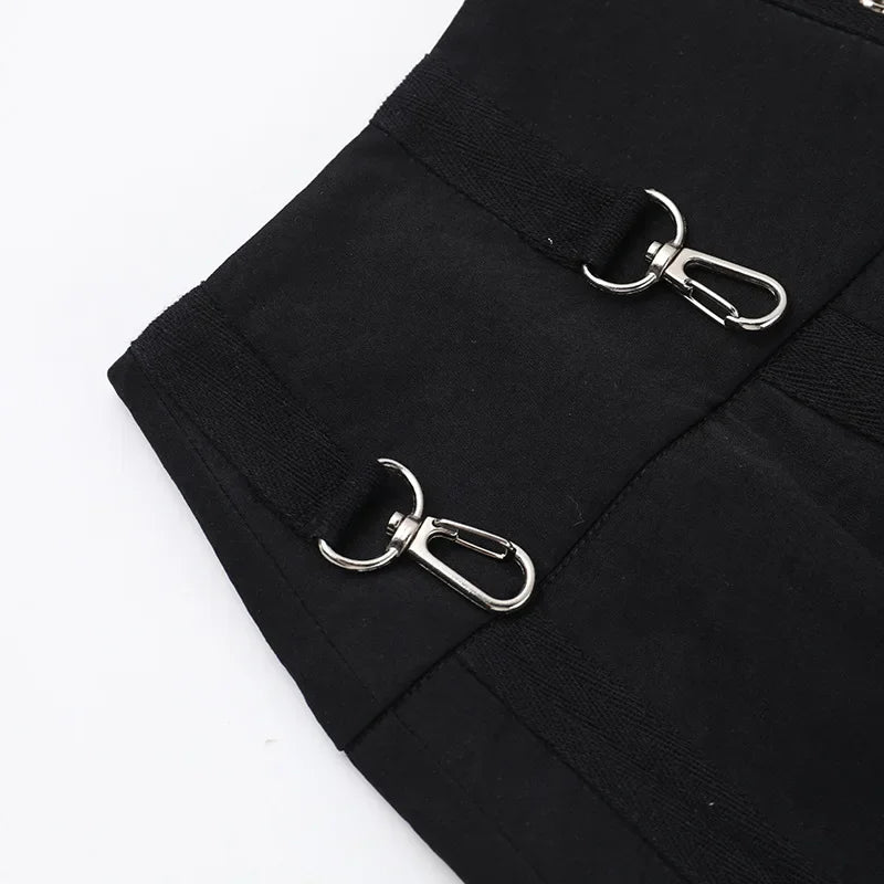 Casual Gothic Steampunk Skirt modern
