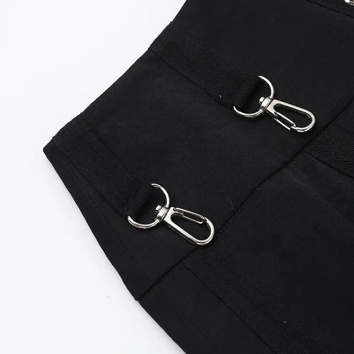 Casual Gothic Steampunk Skirt modern