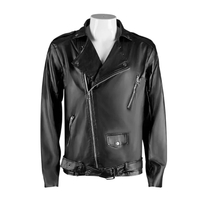 Casual Leather Steampunk Jacket stylish