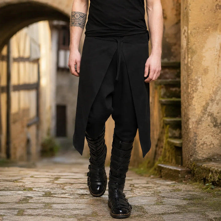 Casual Loose-Fitting Steampunk Pants