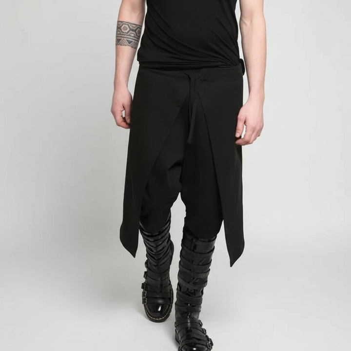 Casual Loose-Fitting Steampunk Pants