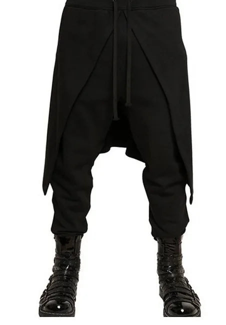 Casual Loose-Fitting Steampunk Pants vintage