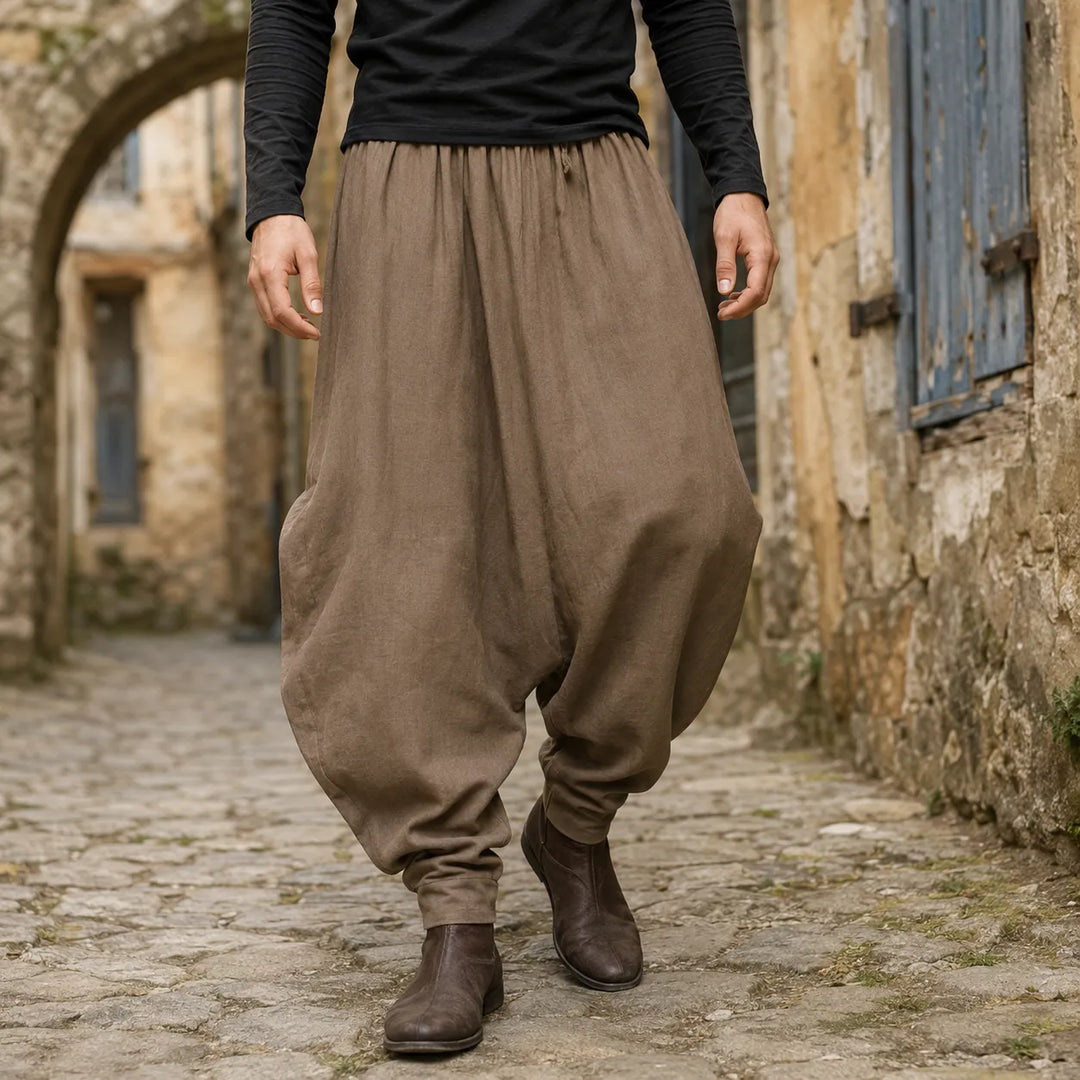 Casual Men's Steampunk Pants
