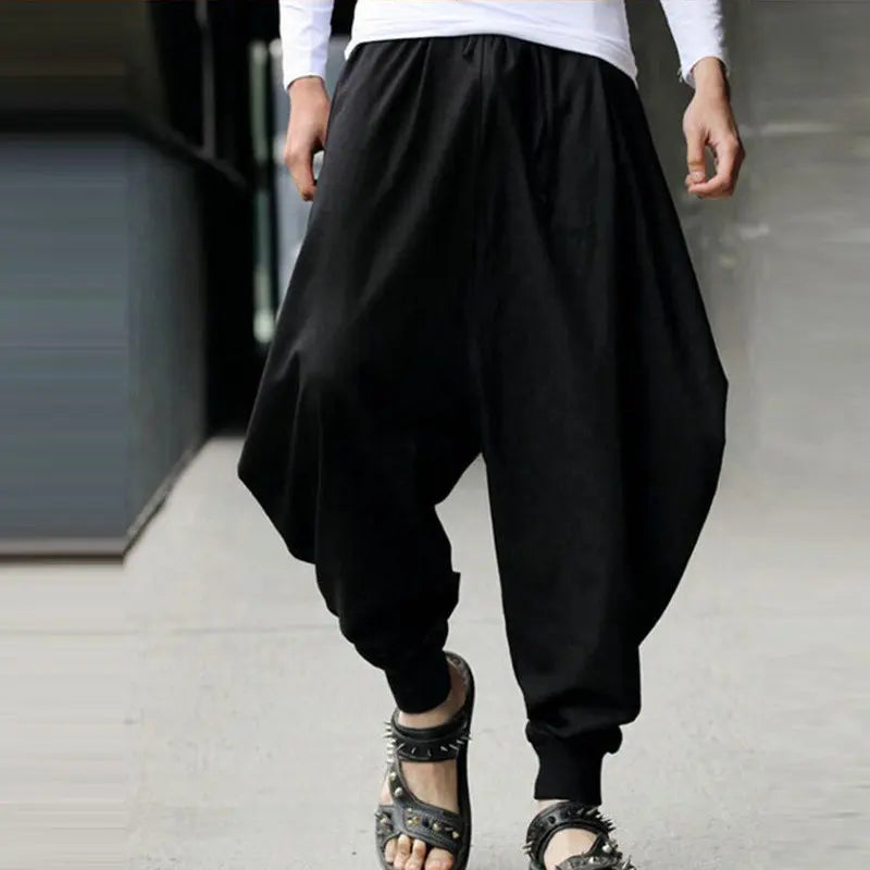 Casual Men's Steampunk Pants chic