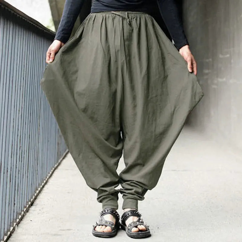 Casual Men's Steampunk Pants fashion