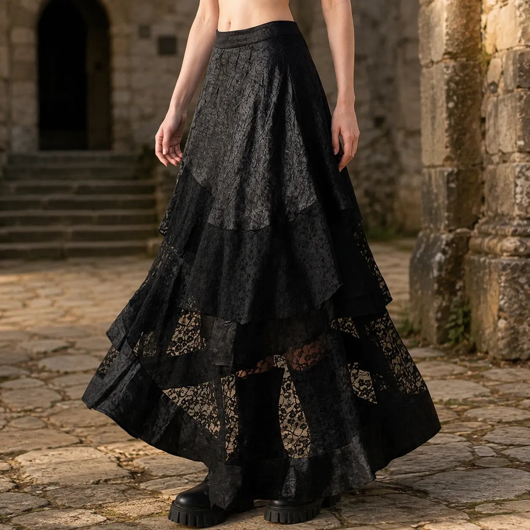 Casual Steampunk Skirt Design