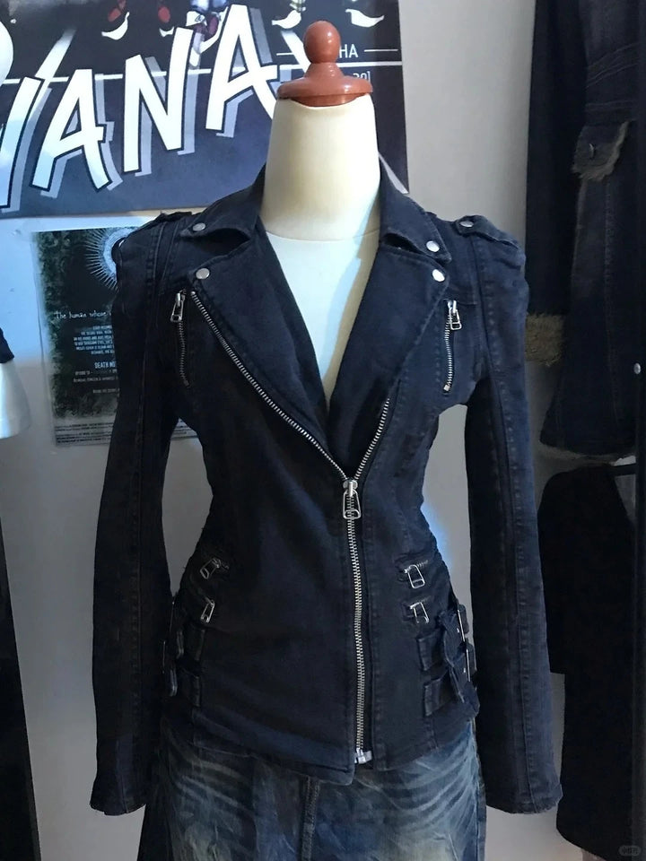 Casual Vintage Steampunk Jacket relaxed