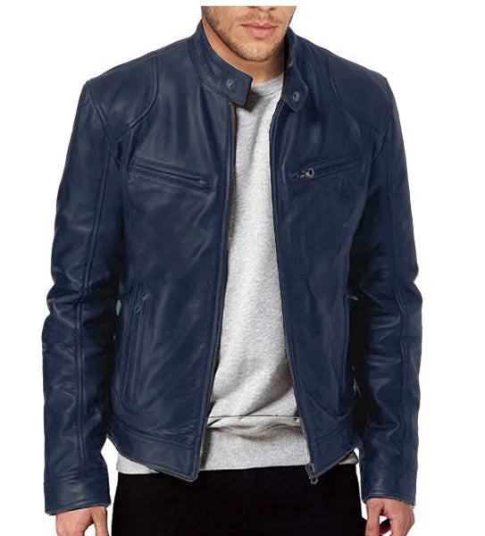 Casual steampunk jacket minimalist style
