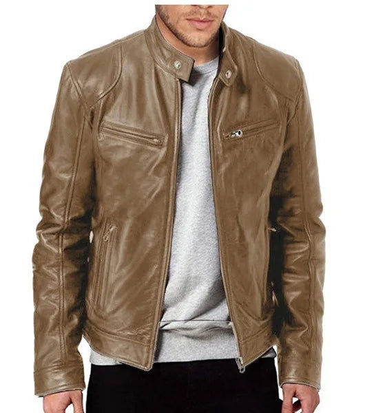 Casual steampunk jacket with subtle accents