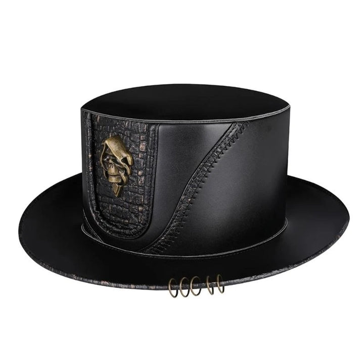 Chic Black Steampunk Hat Unique